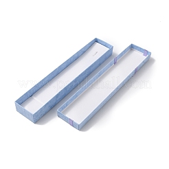 Галстук-бабочка картон ювелирные ожерелье коробки&nbsp;CON-TAC0009-02B