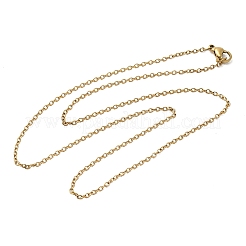 Ожерелья из нержавеющей стали 304 с цепочкой из троса&nbsp;STAS-O053-11G