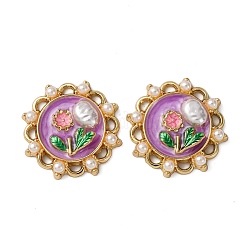 Подвески из эмалевого сплава легкого золота ENAM-B028-01KCG