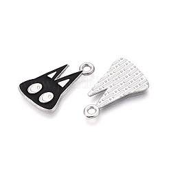 Подвески из сплава с эмалью на тему Хэллоуина&nbsp;ENAM-T022-54P-02