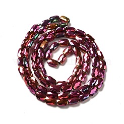 Стеклянные бусины с гальваническим покрытием &nbsp;X-EGLA-F150-FP01