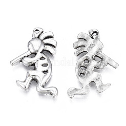 Сплавочные подвески тибетского стиля TIBEP-N008-107