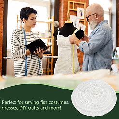 5 ярд сложенной полиэфирной плиссированной ленты OCOR-FG0002-13