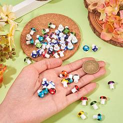 50шт фарфоровые бусины ручной работы&nbsp;PORC-TA0001-17