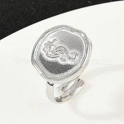 Кольца из нержавеющей стали 304 RJEW-H254-08B-P