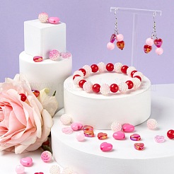 Наборы акриловых бусин 206шт 8 стиля OACR-LS0001-02