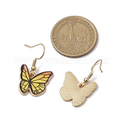 12 пара сережек-подвесок из сплава с эмалью&nbsp;EJEW-JE06285