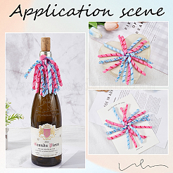 8 шт банты из тканевой вьющейся ленты&nbsp;AJEW-SP0001-48I