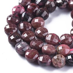 Природные родонит бисер нитей G-E560-U01