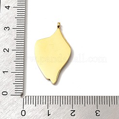 Подвески из натуральной ракушки пауа из нержавеющей стали 304&nbsp;STAS-Z148-02G