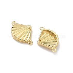 Подвески-соединители в форме латунной ракушки KK-P325-07G