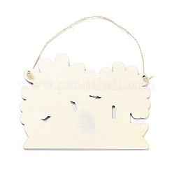 День независимости доска плотности деревянные настенные украшения подвески дверные таблички&nbsp;HJEW-C004-09