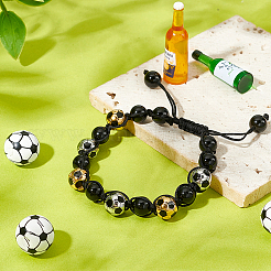 6 шт. 2 цвета 304 нержавеющая сталь европейские бусины OPDL-UN0001-07