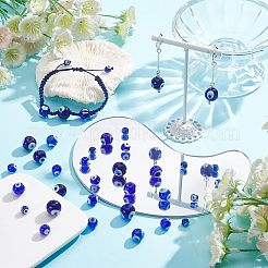 120шт 4 стиля ручной работы бусины лэмпворк LAMP-NB0001-68