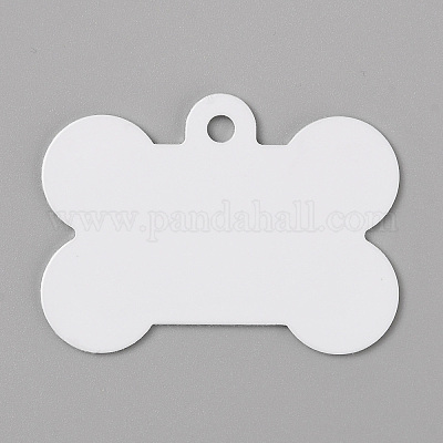 Пустые двусторонние алюминиевые подвески с теплопередачей&nbsp;DIY-WH0491-80A-1