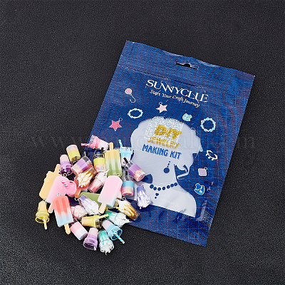 32 шт. 16 подвески из смолы DIY-SC0018-19-1