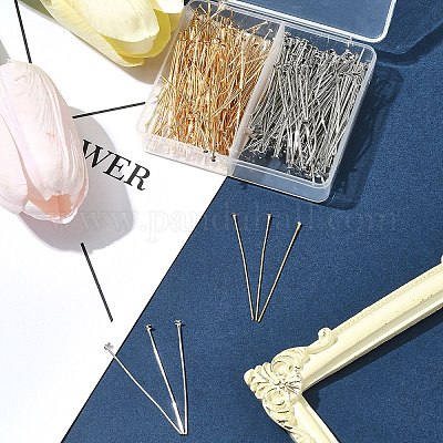 275 шт. Железные булавки с плоской головкой IFIN-FS0001-40-1