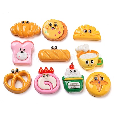 Непрозрачная смола декодирует кабошоны RESI-C046-04-1