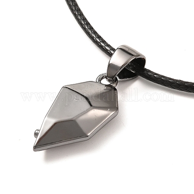 Наборы ожерелий с подвесками в форме сердца из сплава NJEW-B081-07C-1