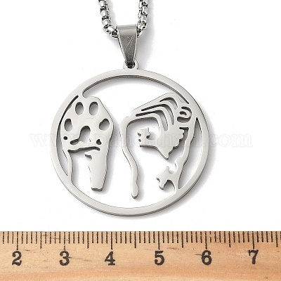 201 нержавеющая сталь NJEW-H065-20P-1