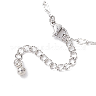 Цепочки-скрепки для ног из нержавеющей стали 304 толщиной 2.5 мм AJEW-AN00750-1