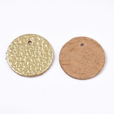 Кулоны из экологически чистой воловьей кожи&nbsp;LS-FIND-S301-04A-03-1