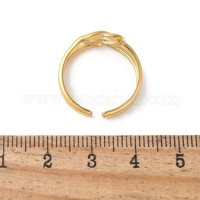 Кольцо-манжета из нержавеющей стали 304 для женщин RJEW-Z088-01G-01-1