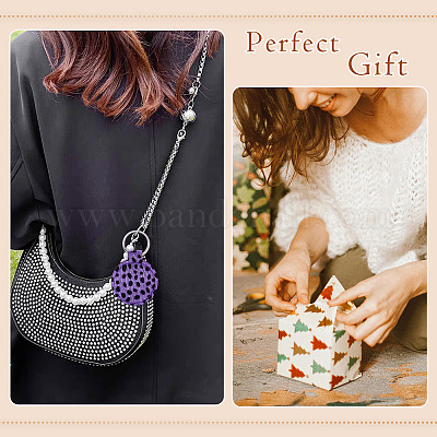 16 шт. 8-цветные плоские круглые брелки из искусственной кожи с леопардовым узором KEYC-TA0001-37-1