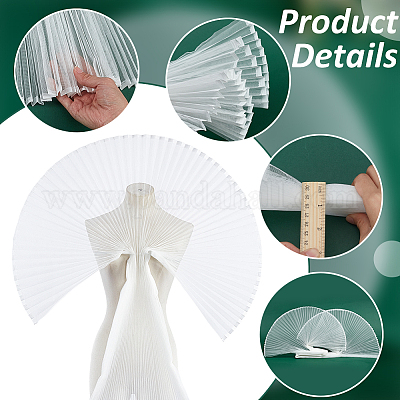 Сетчатая ткань органза&nbsp;OCOR-WH0082-312B-1