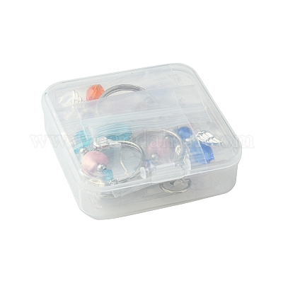 Брелок-кулон из стекла и акрила KEYC-FS0001-04-1