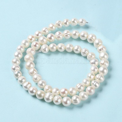 Нити из натурального культивированного пресноводного жемчуга PEAR-E018-12-1