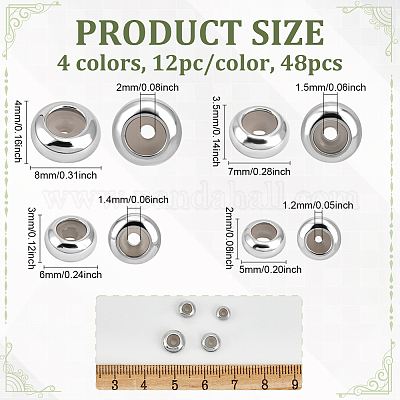 Латунные бусины&nbsp;KK-PH0012-65P-1