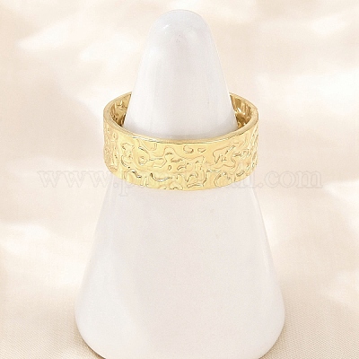 Кольца-манжеты из нержавеющей стали 304 RJEW-D332-012A-G-1