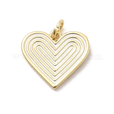 Латунь эмаль подвески KK-P338-41G-03-1