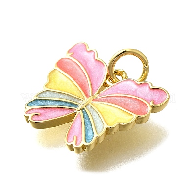 Латунь эмаль подвески KK-D295-14G-1