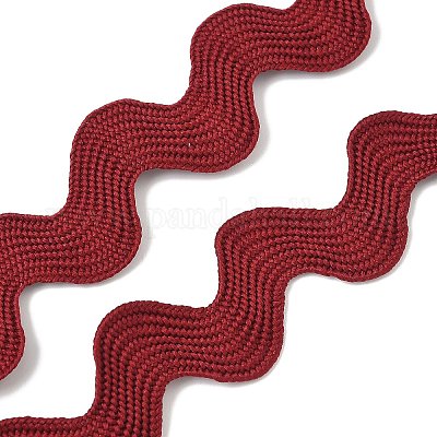 Лента из полиэстерового волнистого кружева OCOR-XCP0002-83B-1