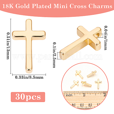 30 шт. Латунные бусины FIND-BBC0003-51-1