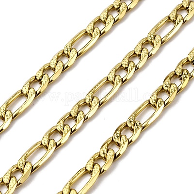 Цепи Figaro из нержавеющей стали 304 CHS-K023-05G-1