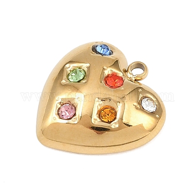 Латунные микро проложить кубического циркония подвески KK-Z133-03G-03-1