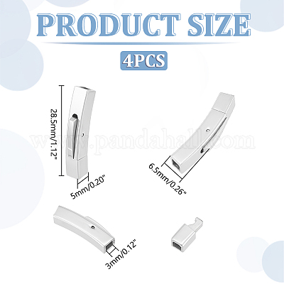 4 шт. байонетные застежки из нержавеющей стали 316 STAS-UN0060-62-1