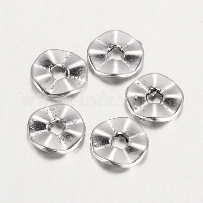 Тибетский стиль волнистые проставки бисер TIBEB-A101871-AS-FF-1