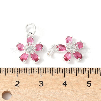 Латунные микро проложить кубического циркония подвески KK-U067-03S-06-1