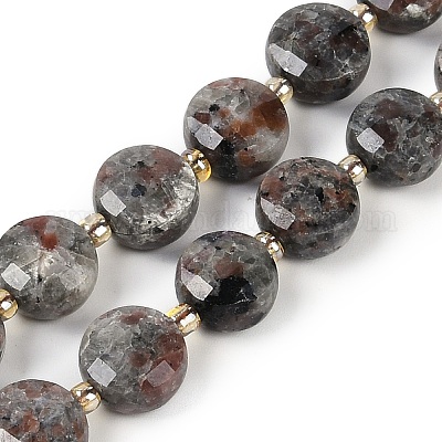 Натуральный флуоресцентный сиенитовый камень (светящийся в ультрафиолетовом свете) бусины нити G-B094-A05-01-1