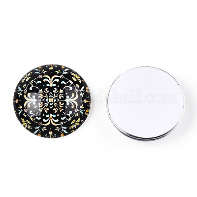 Кабошоны из стекла GGLA-T004-10-4-1