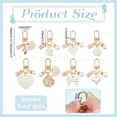 8 шт. 8 цвета HJEW-ME0001-01-1