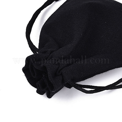 Прямоугольные холщовые упаковочные пакеты OP-K003-12x15-01A-1