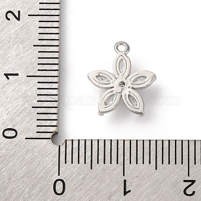 Латунные микро проложить кубического циркония подвески KK-D371-04F-P-1