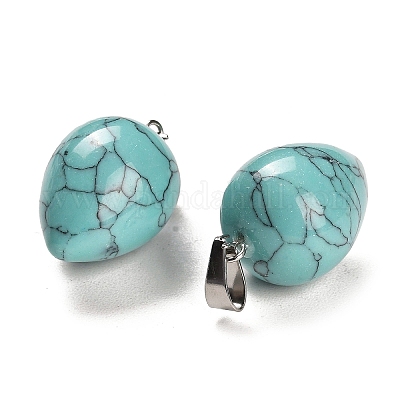 Природные и синтетические смешанные подвески драгоценных камней G-M424-02P-1