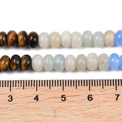 Натуральные полихромные бусины из яшмы&nbsp;G-Z135-C01-1