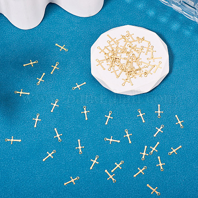 100шт латунные подвески KK-TA0001-86G-1